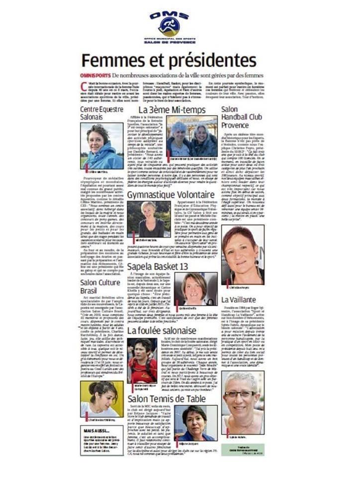 Femmes salonaises presidentes